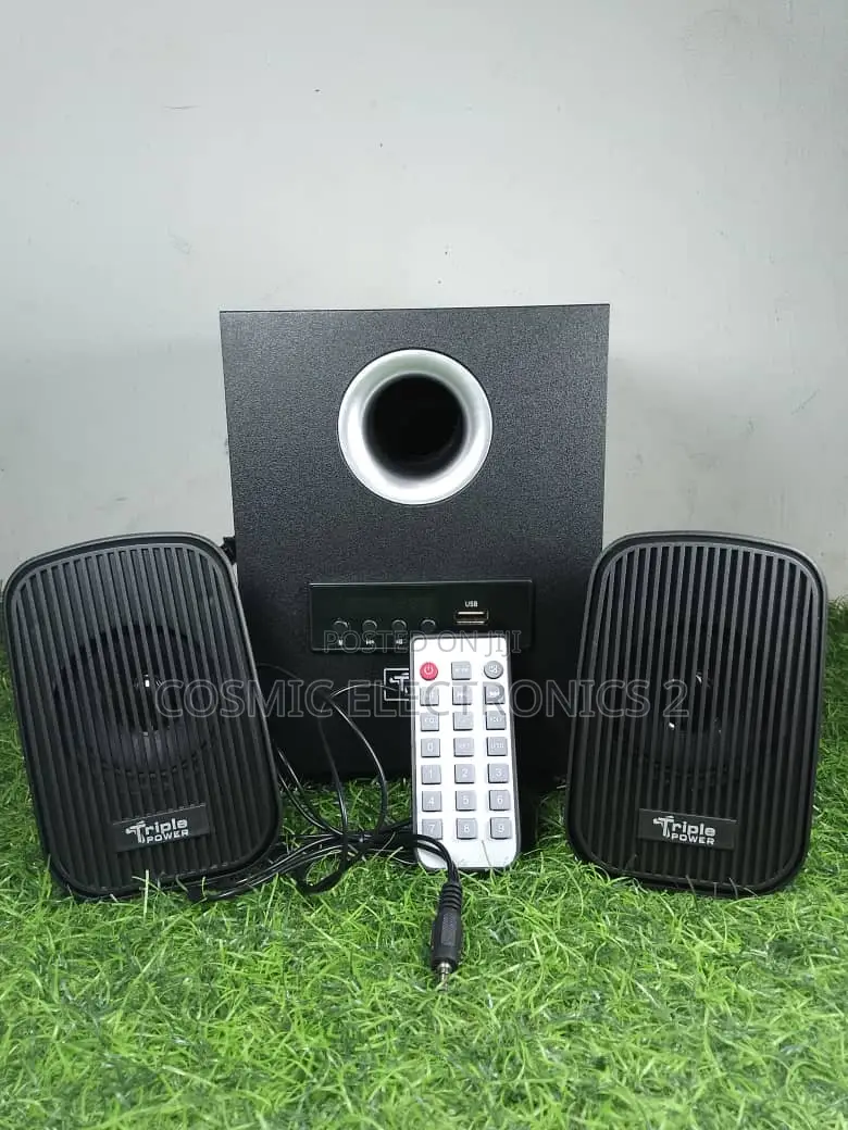 Triple Power Led Display C10 Speaker With Remote Control