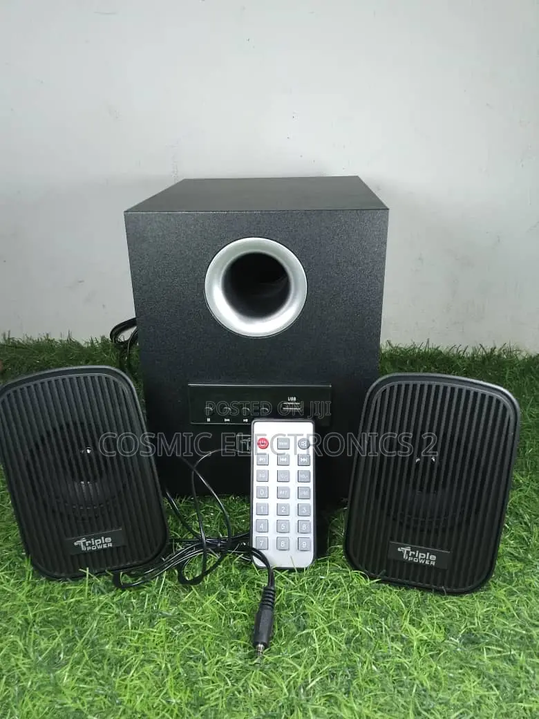 Triple Power Led Display C10 Speaker With Remote Control