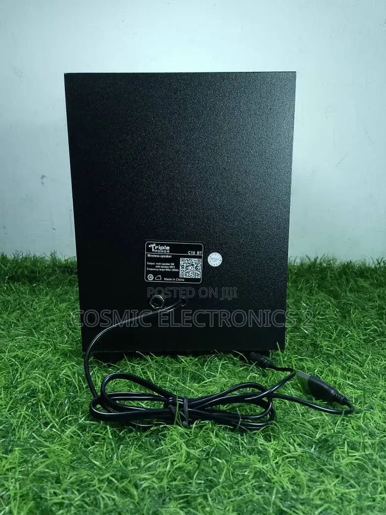 Triple Power Led Display C10 Speaker With Remote Control