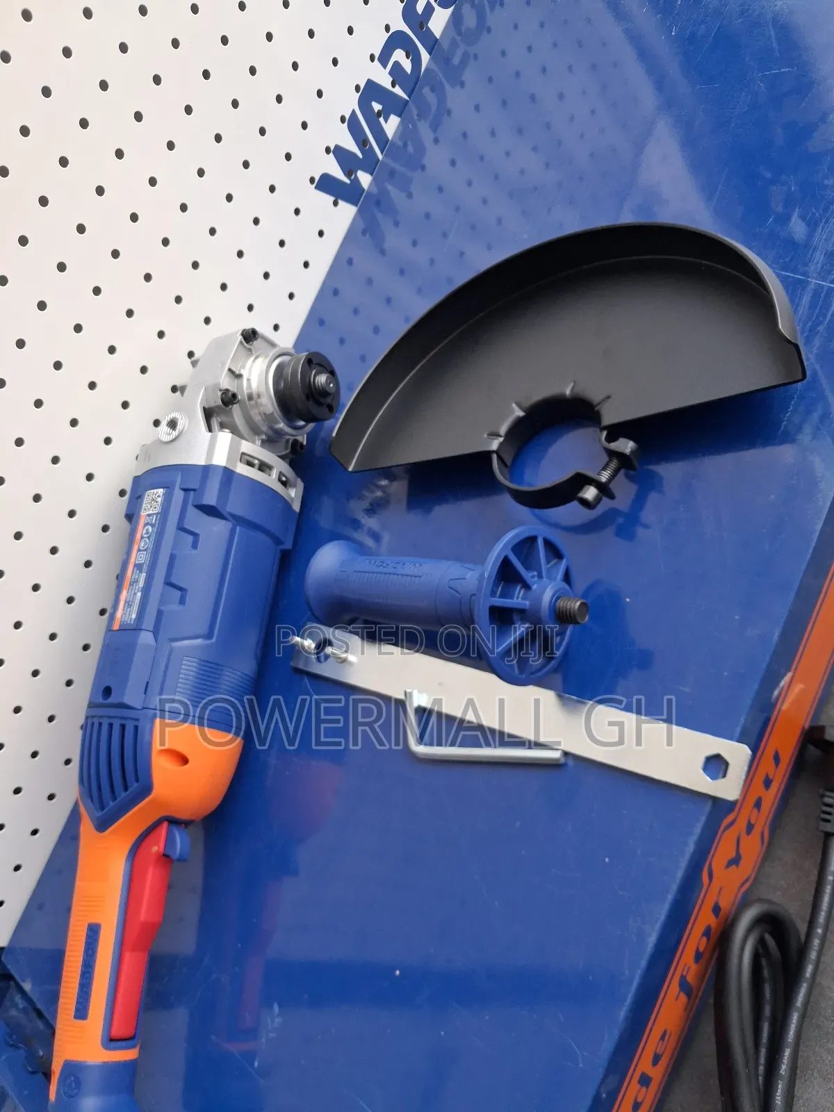 2000W Industrial Powerful Angle Grinder Deluxe Set Handheld Wired Cutter Polisher Can Cut Metal Stone Glass