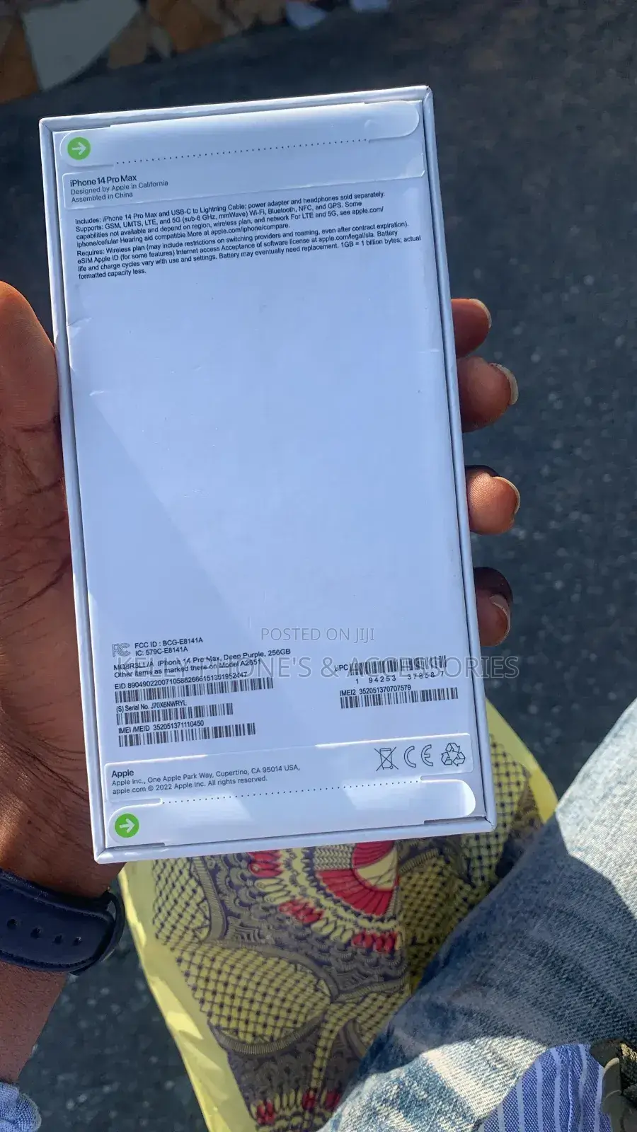 New Apple iPhone 14 Pro Max 256 GB Black