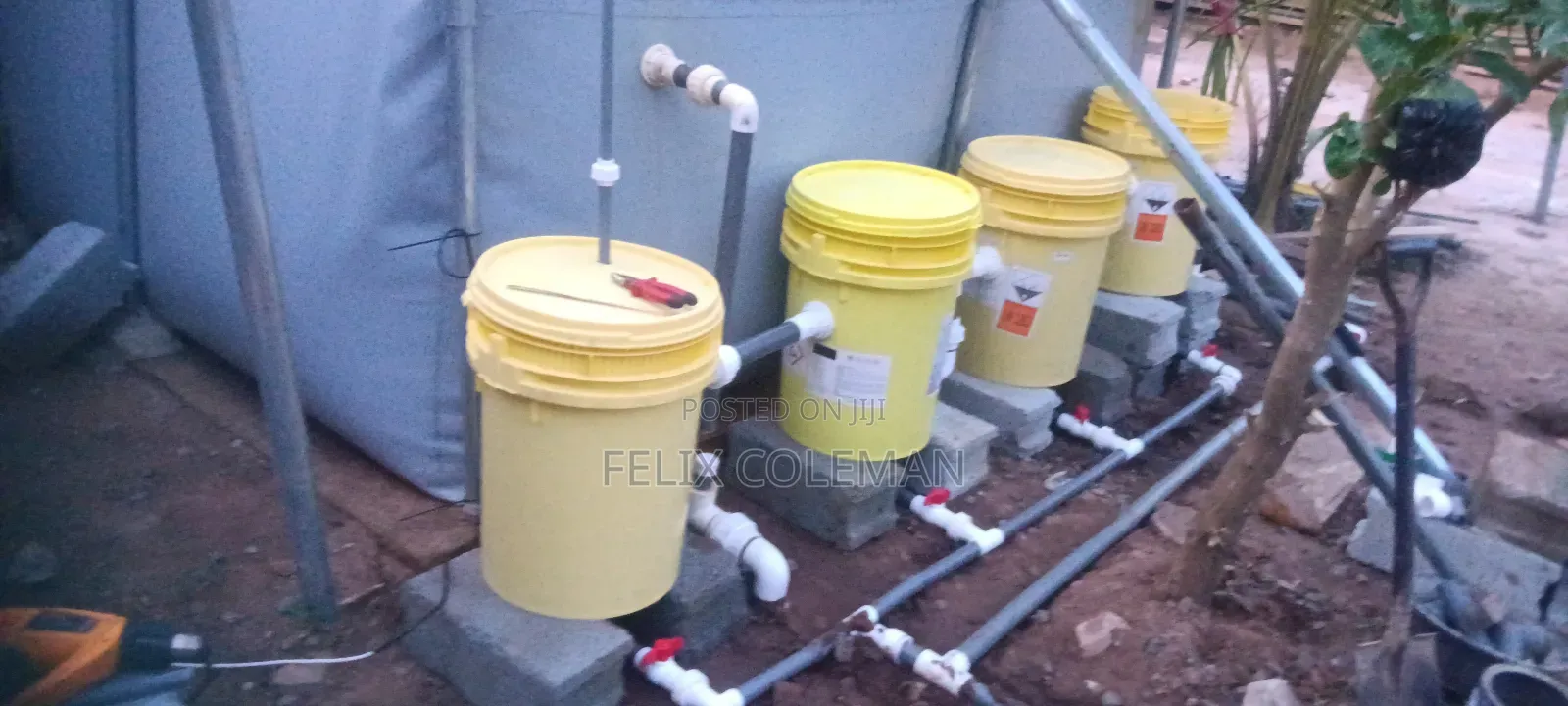 Tilapia Rearing System Setup