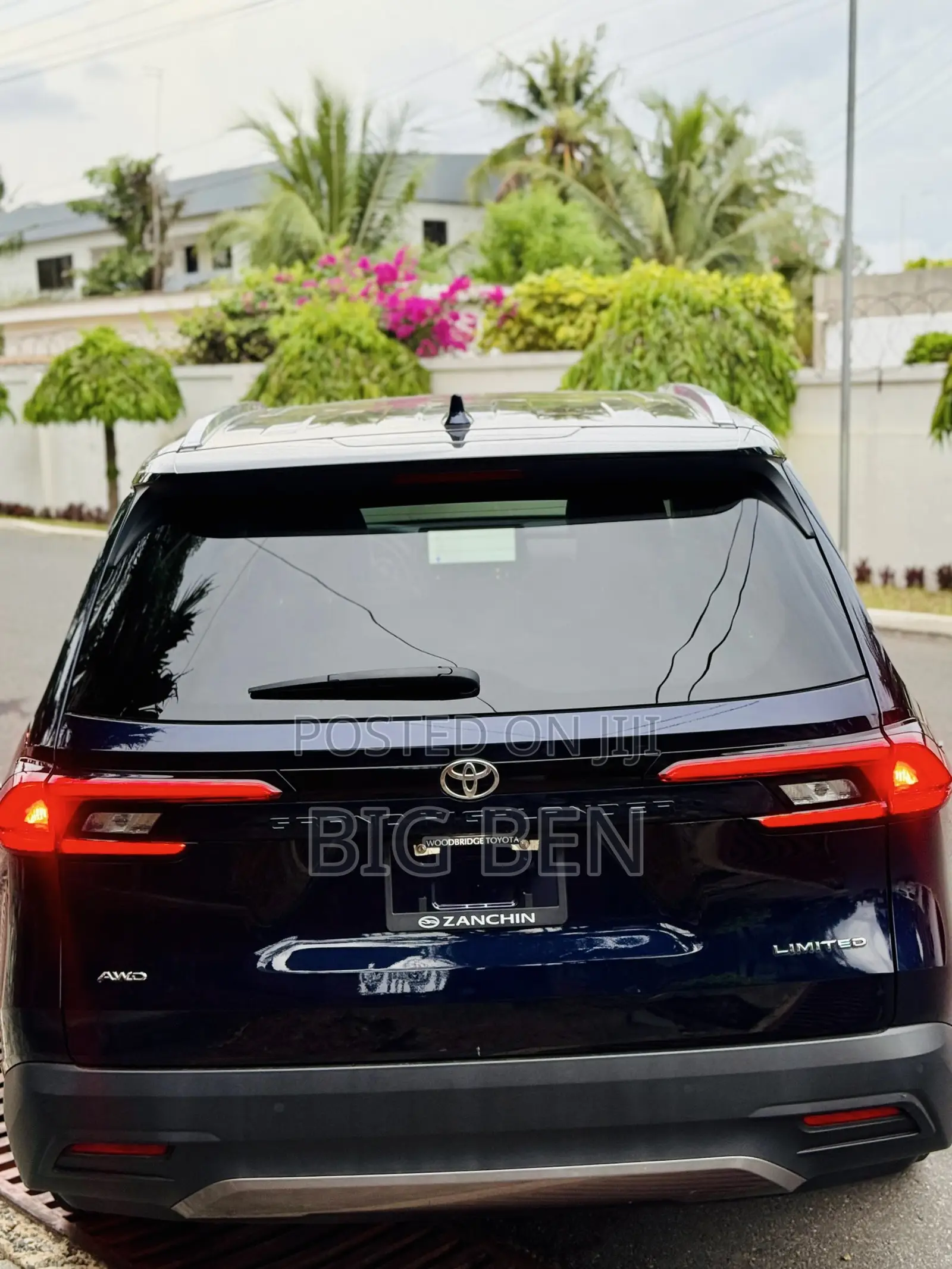 Toyota Grand Highlander Limited AWD 2024 Blue