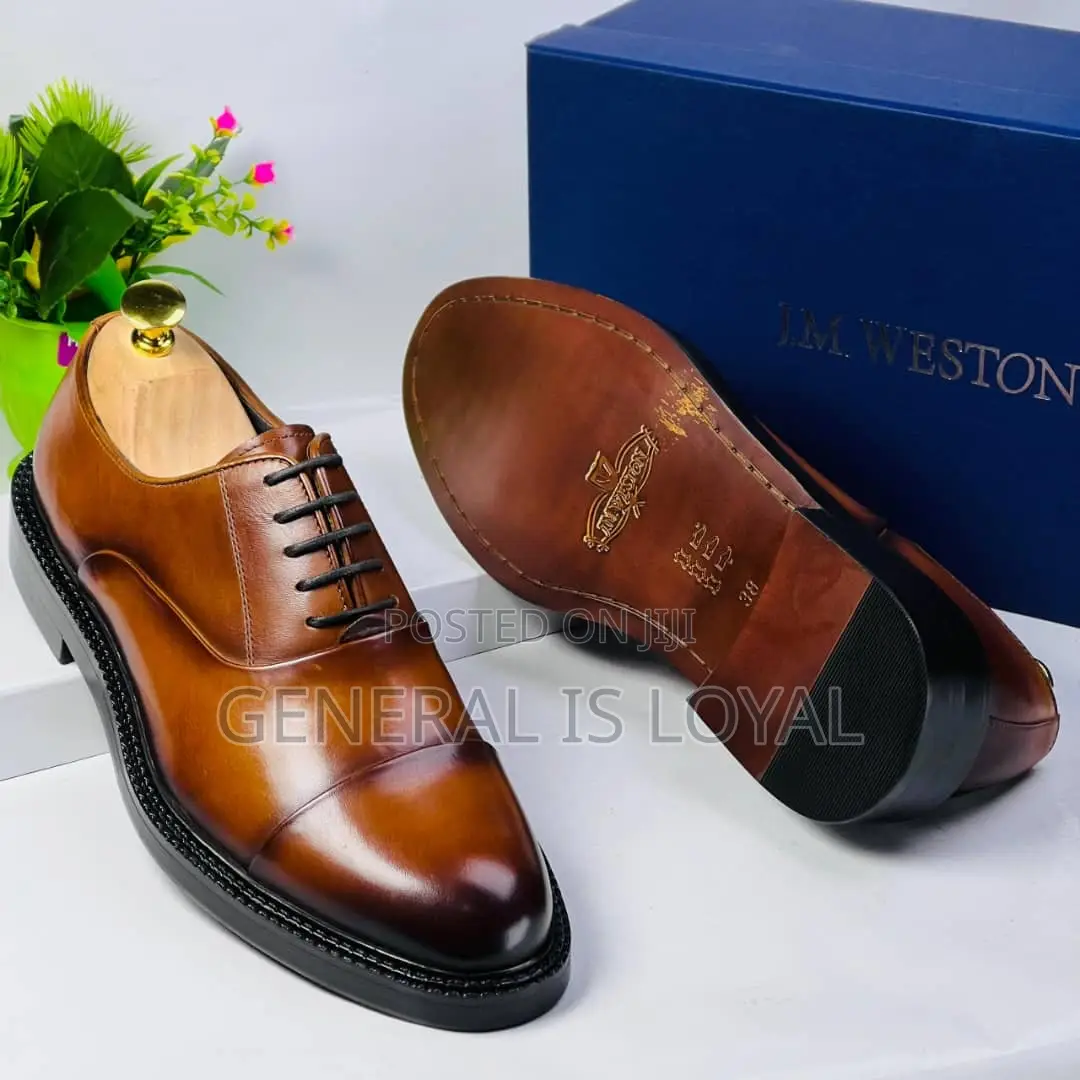J.M. Weston Shoe Brown