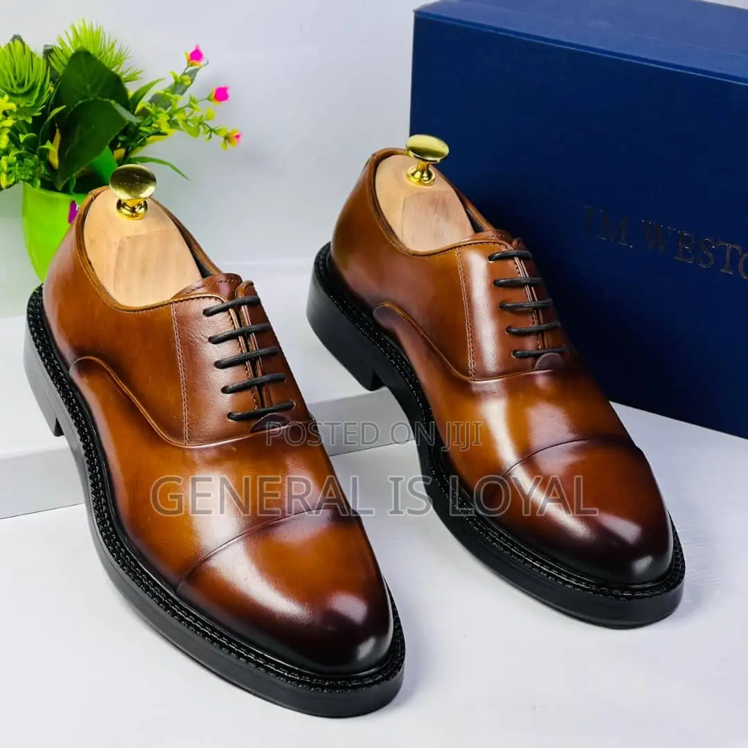 J.M. Weston Shoe Brown