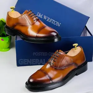 J.M. Weston Shoe Brown