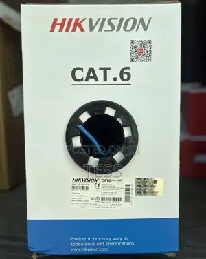 Hikvision Cat6 Utp Indoor Cable Solid Pure Copper 1ln6-ue-w