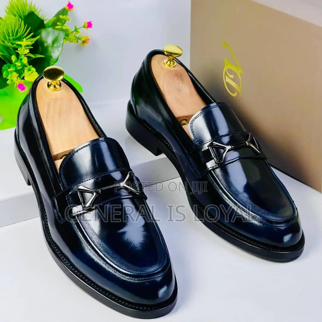 Dino Verrattii Blue Black Shoe