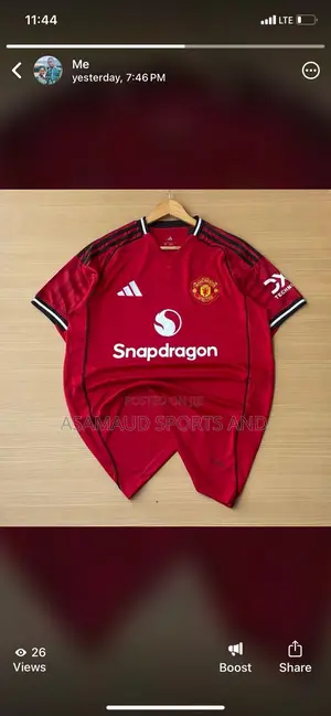 Original New Season Man United Jersey 2025/2026