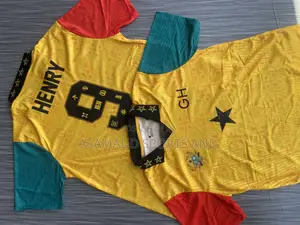 Authentic Retro Ghana Jersey Plus Customization