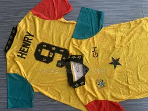 Authentic Retro Ghana Jersey Plus Customization