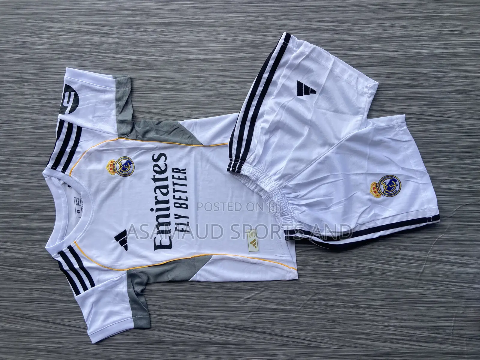 Original New Season Kids Madrid Jersey