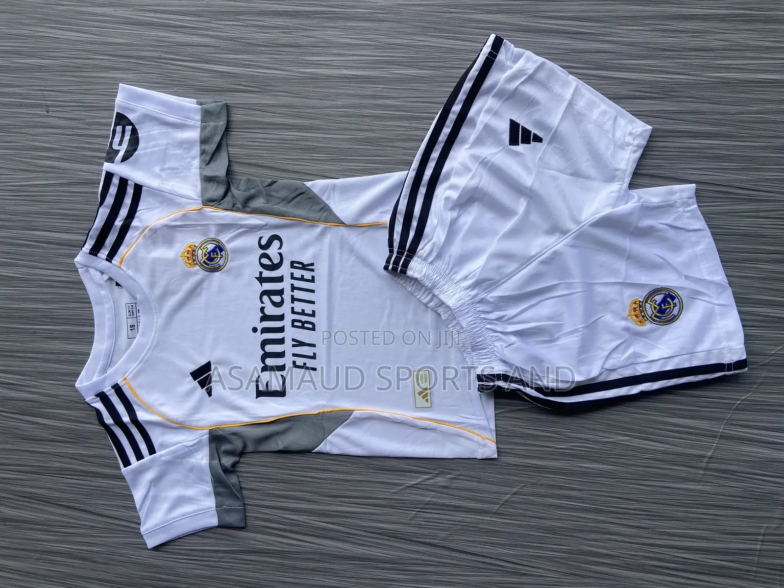 Original New Season Kids Madrid Jersey