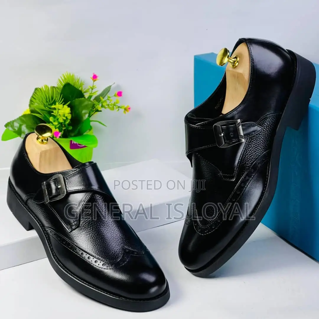 Steve Riots Monk Strap One Belt Black
