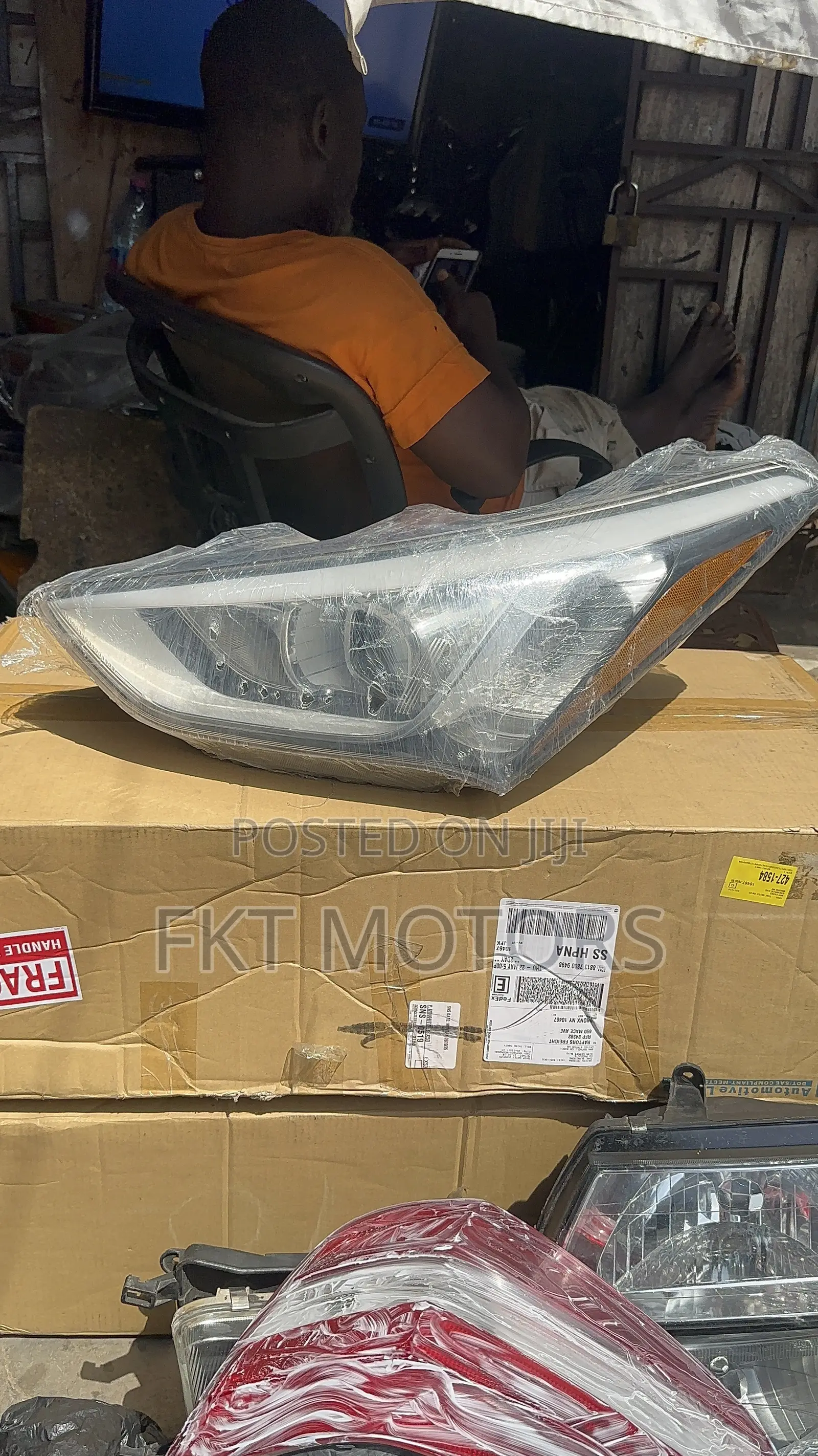 Hyundai Santa Fe Headlight Led 2012,2013,2014,2015,2016,2017