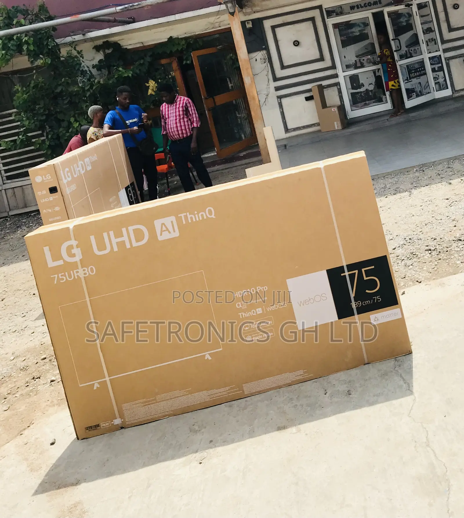 Secure 75 Inch Smart Led Uhd Ur80 Lg Tv