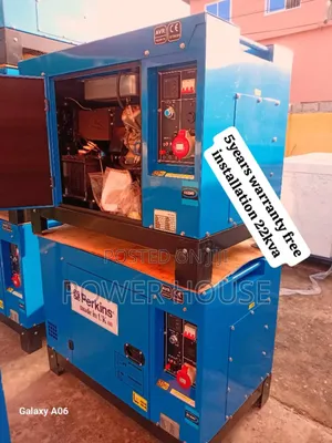 Executive Crown Engine 2200r Perkins Diesel Generator 22kva