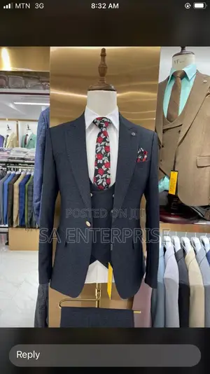 Photo - Standard Three(3) Pieces Suits Are Available for Sale