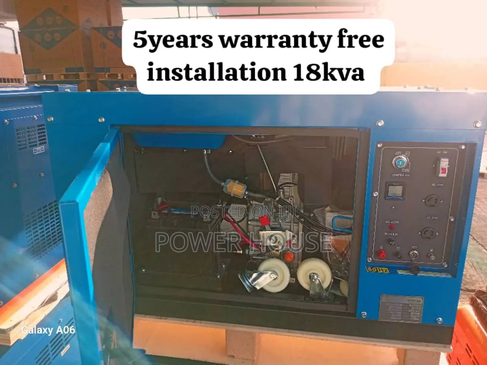 Executive Helix Console 18kva Diesel Generator 18kva