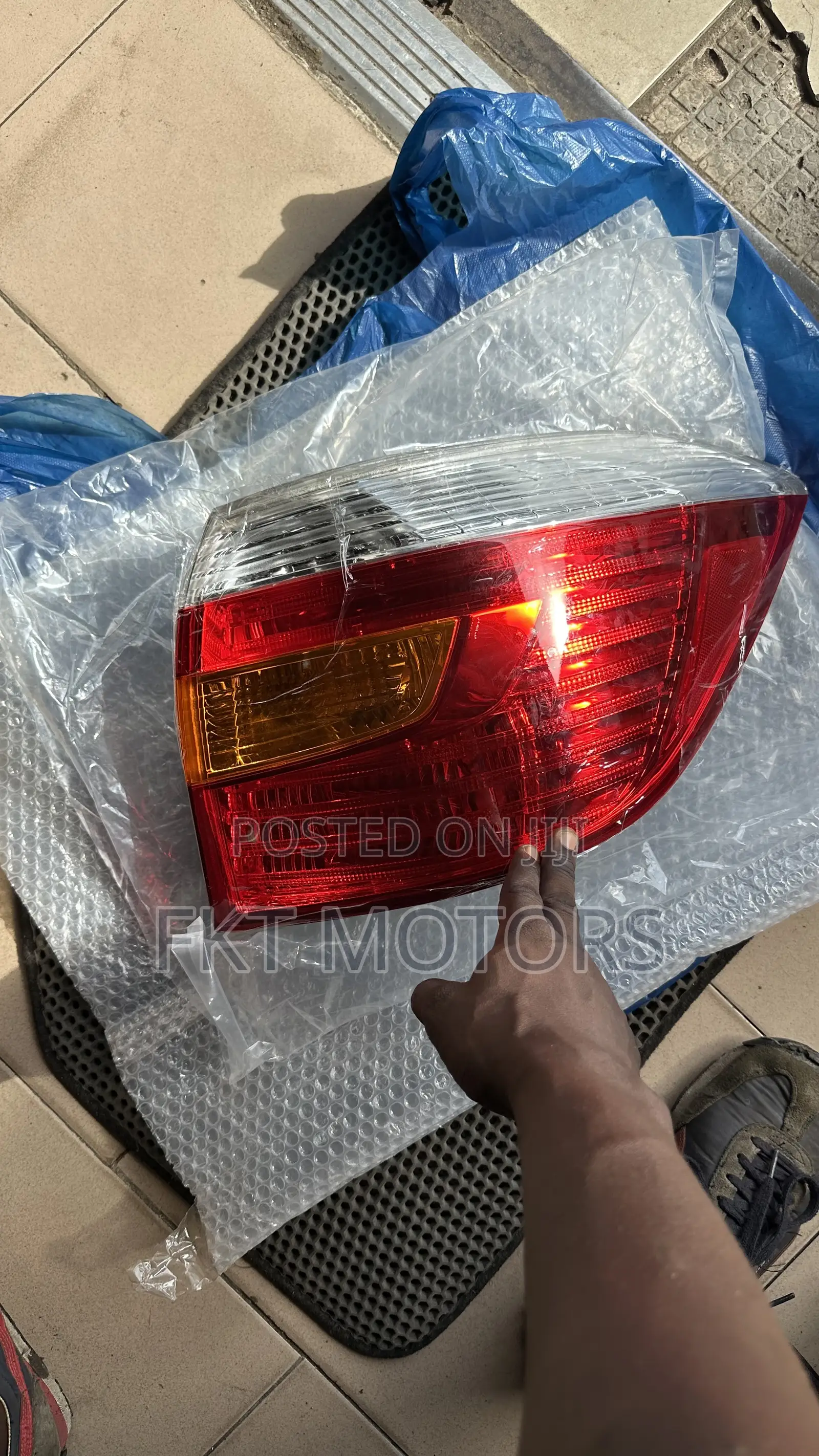 Toyota Highlander Taillight 2007,2008,2009,2010,2011,2012,