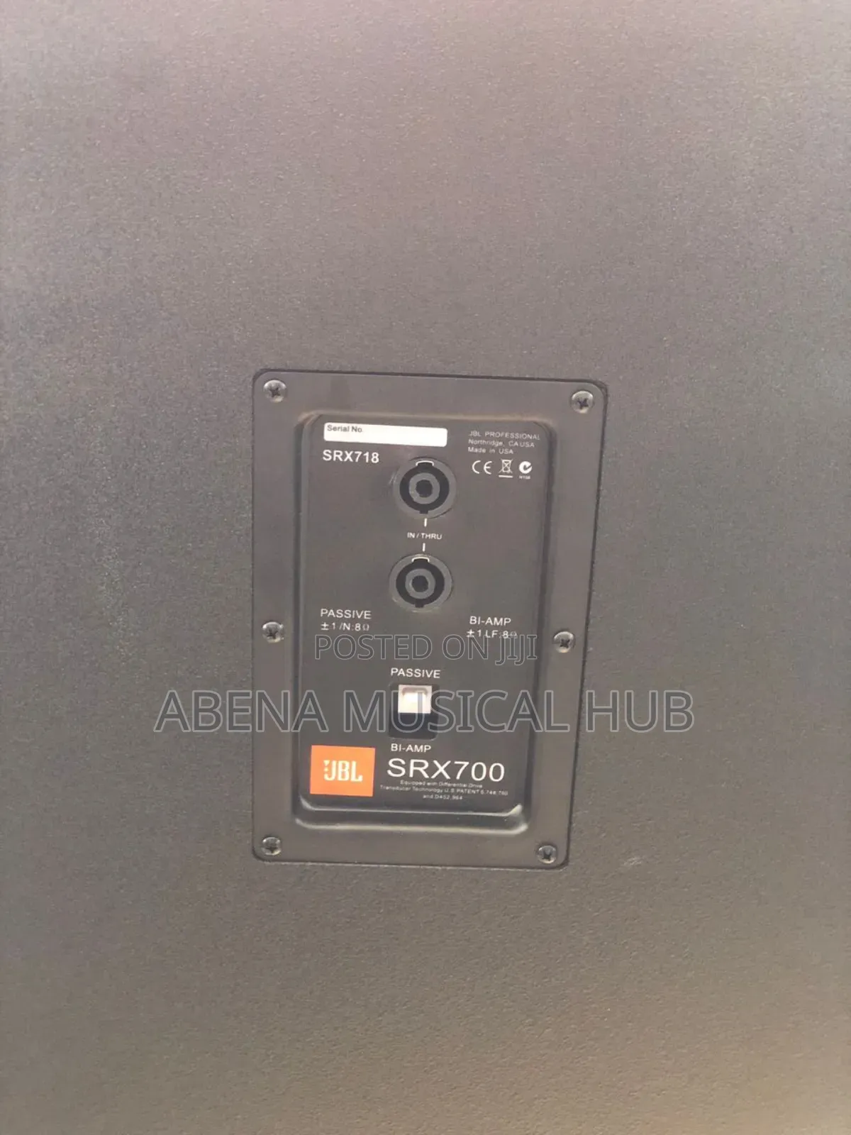 JBL SRX 718s Single Sub