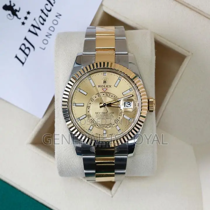 Rolex Sky-Dweller Two Tone /Champagne Dial