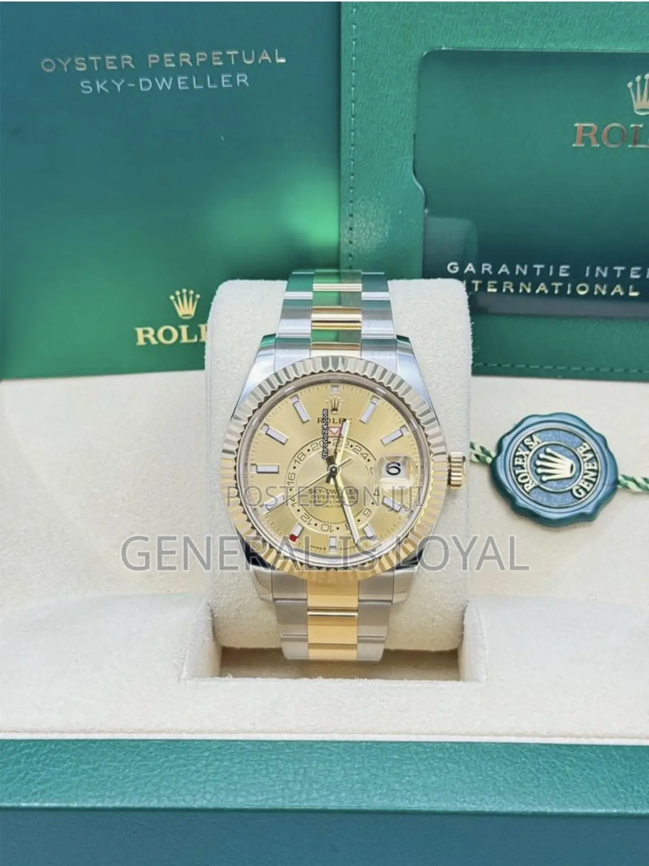 Rolex Sky-Dweller Two Tone /Champagne Dial