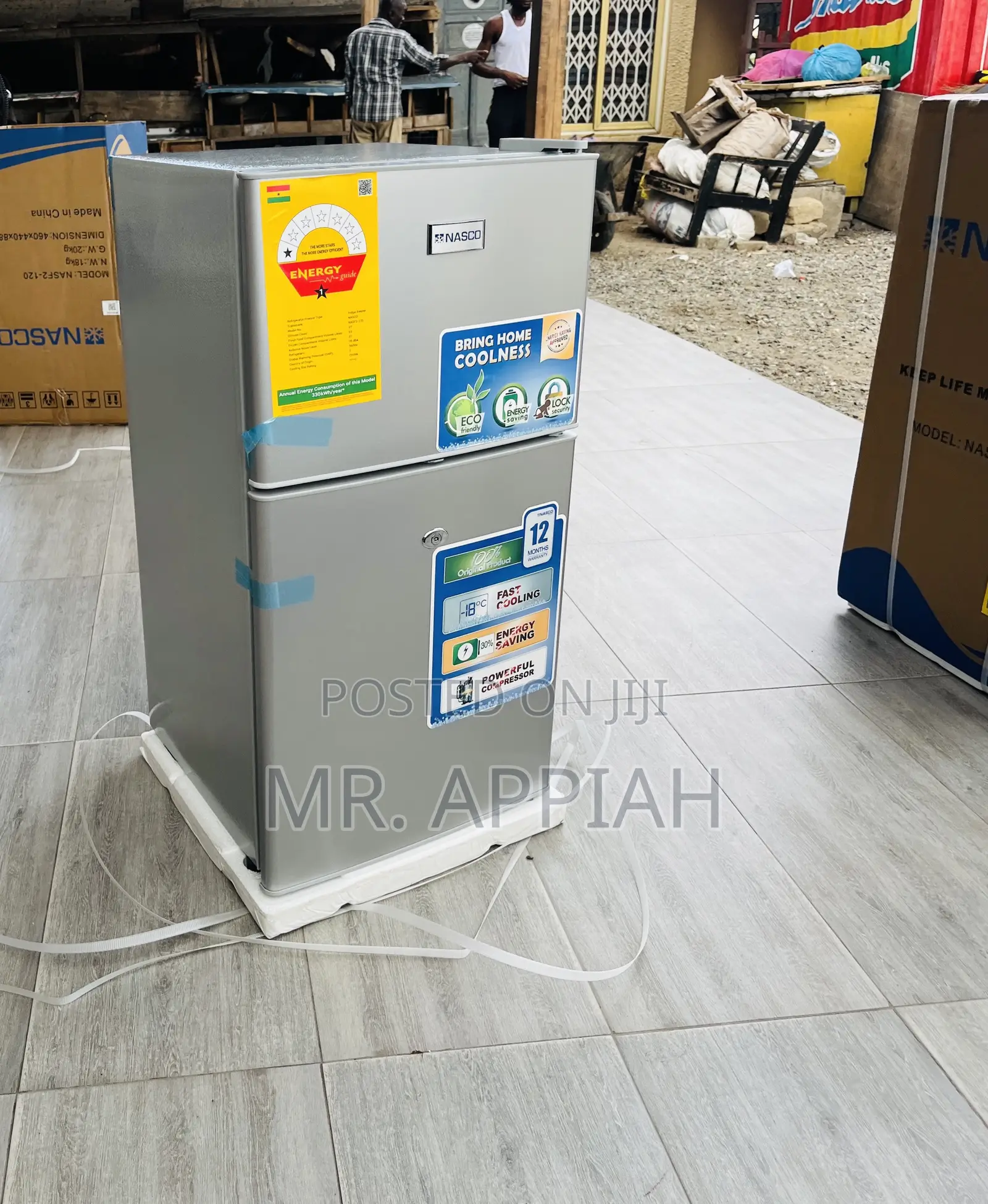 Energy Saving Nasco Nas F2-120 2 DoorTable Top Fridge(2025)