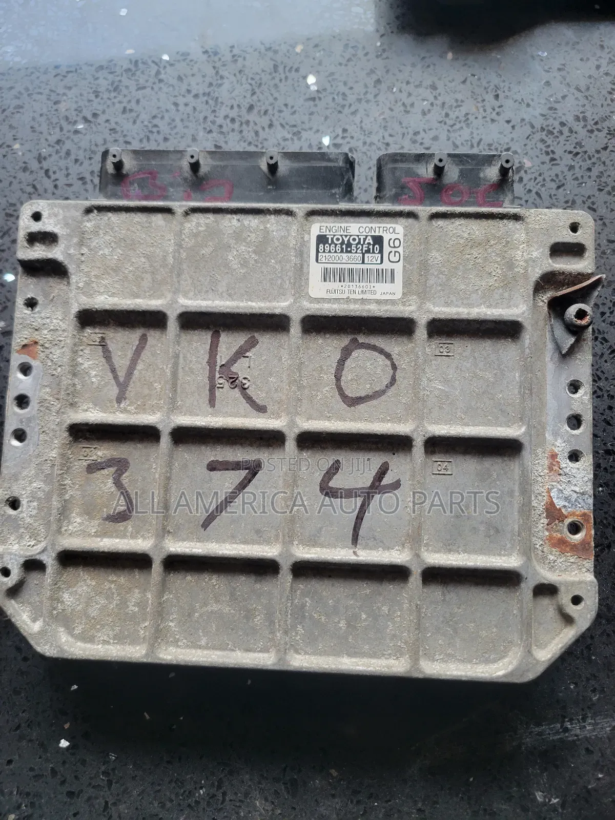Control Board for Toyota Yaris