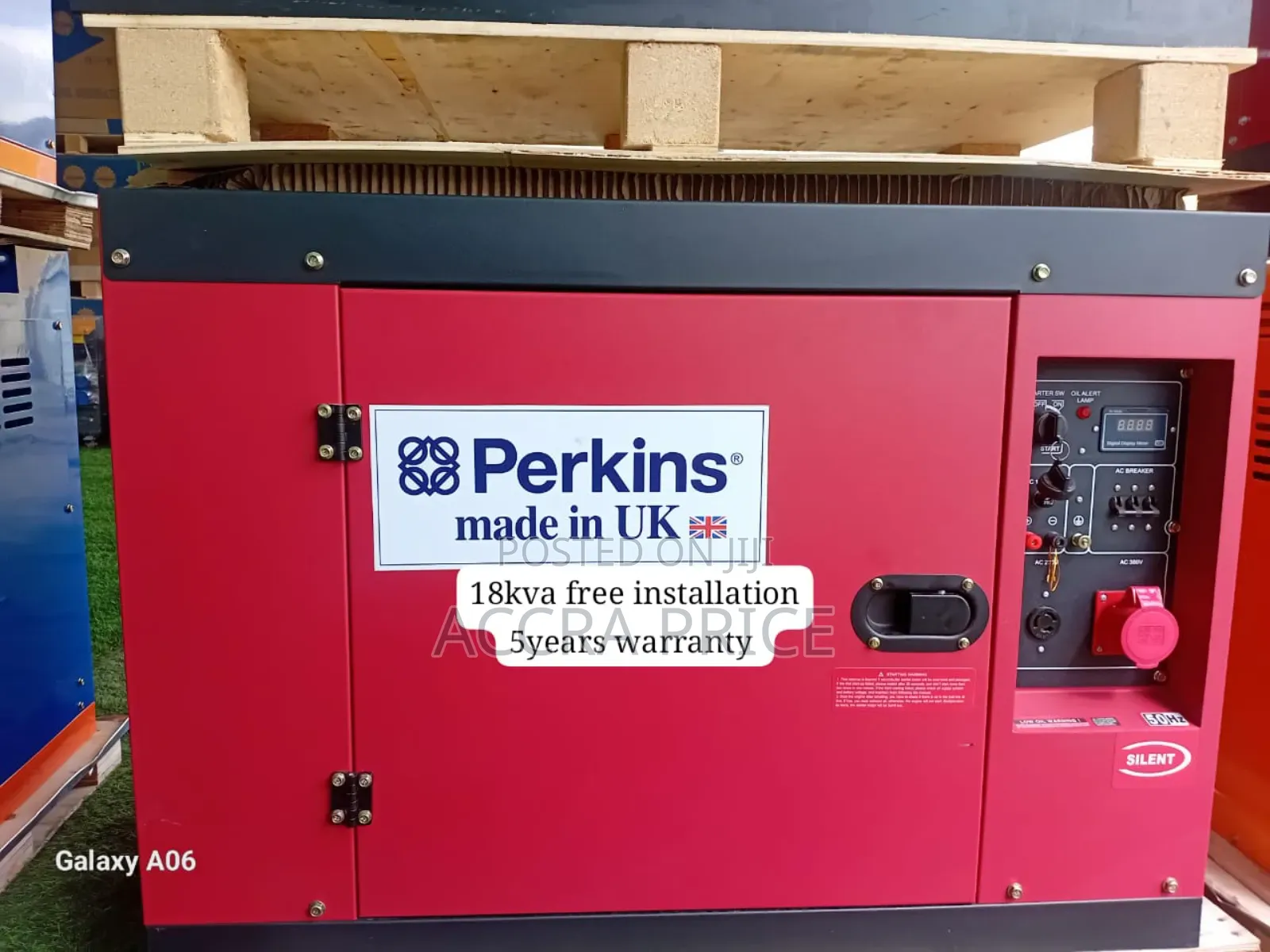 Power for Every Situation Perkins 18kva Diesel Generator