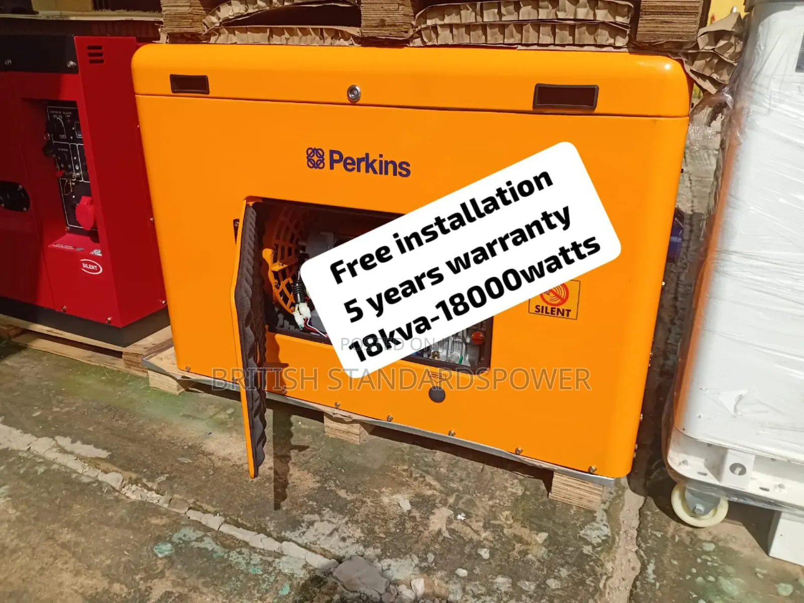 Copper Wound Alternator 18kva Silent Diesel Generator