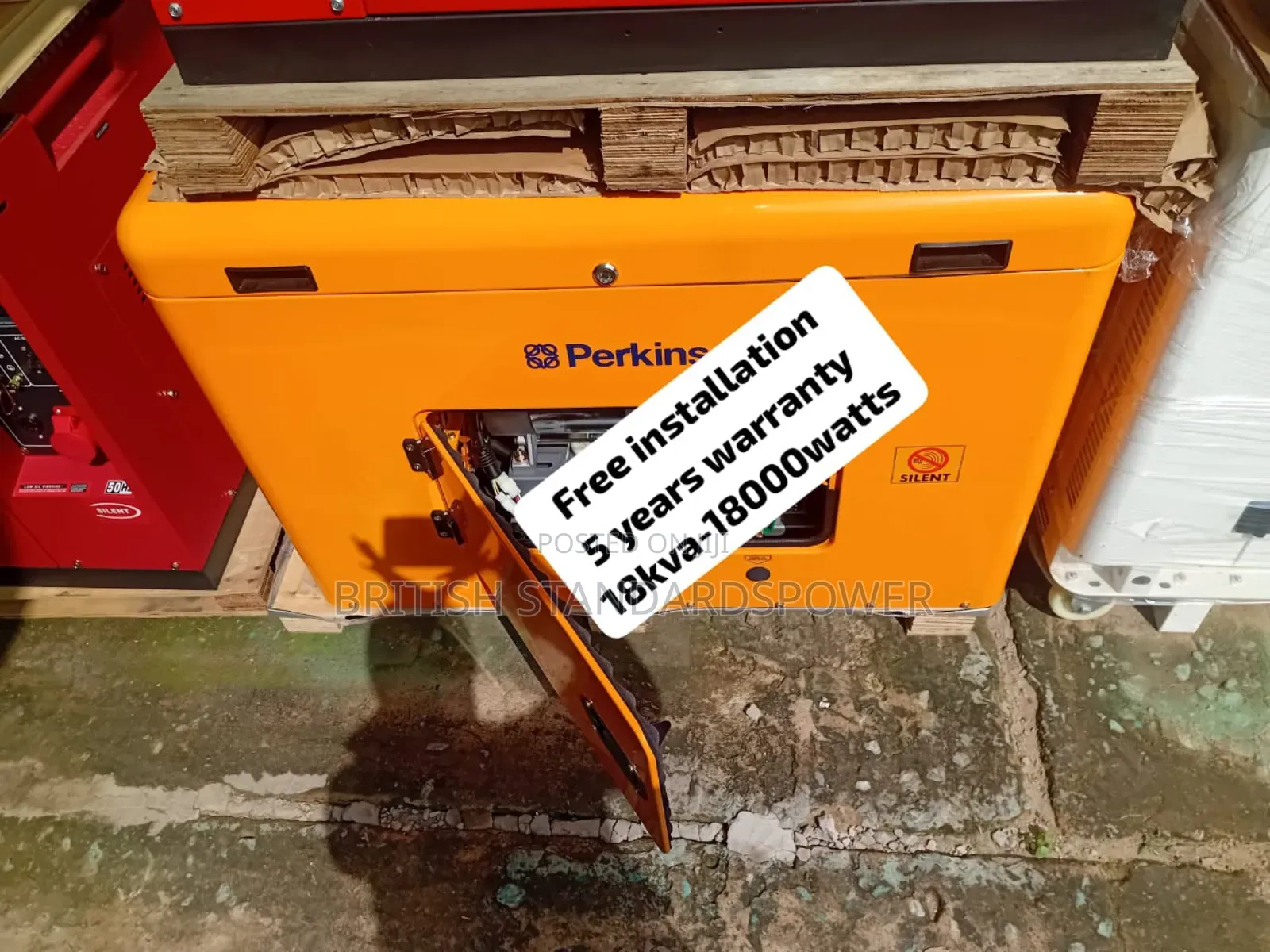 Premium Copper Alternator 18kva Silent Diesel Generator