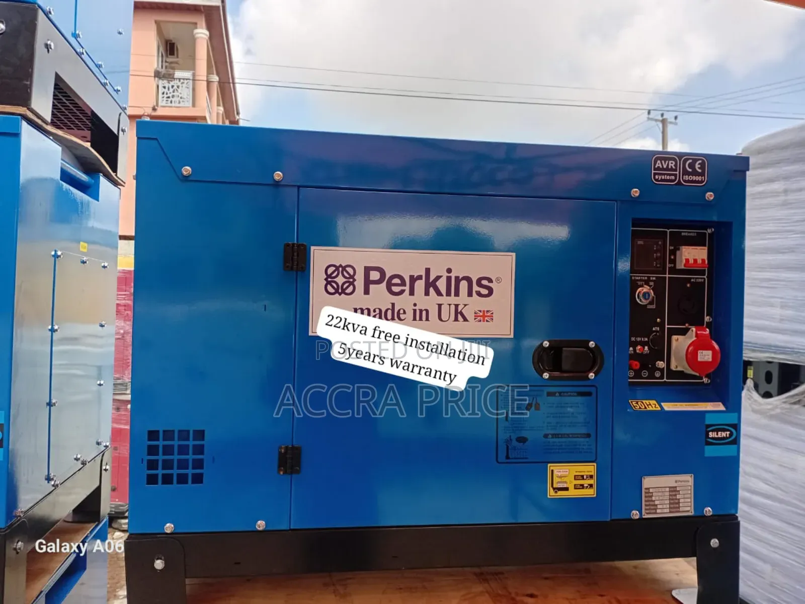 Reliability Power Perkins 22kva Diesel Generator 22kva