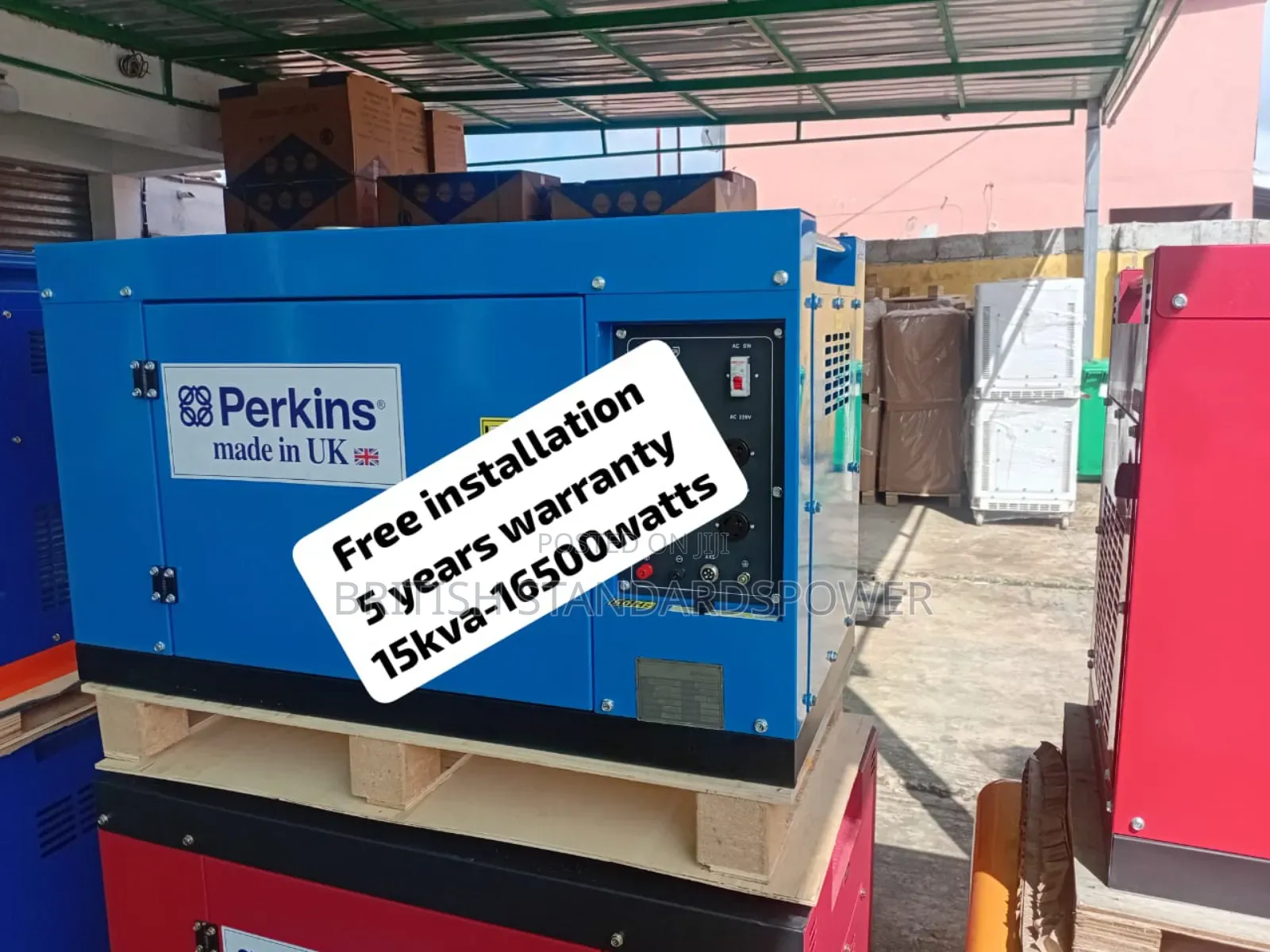 Copper Core Engine 15kva Silent Diesel Generator
