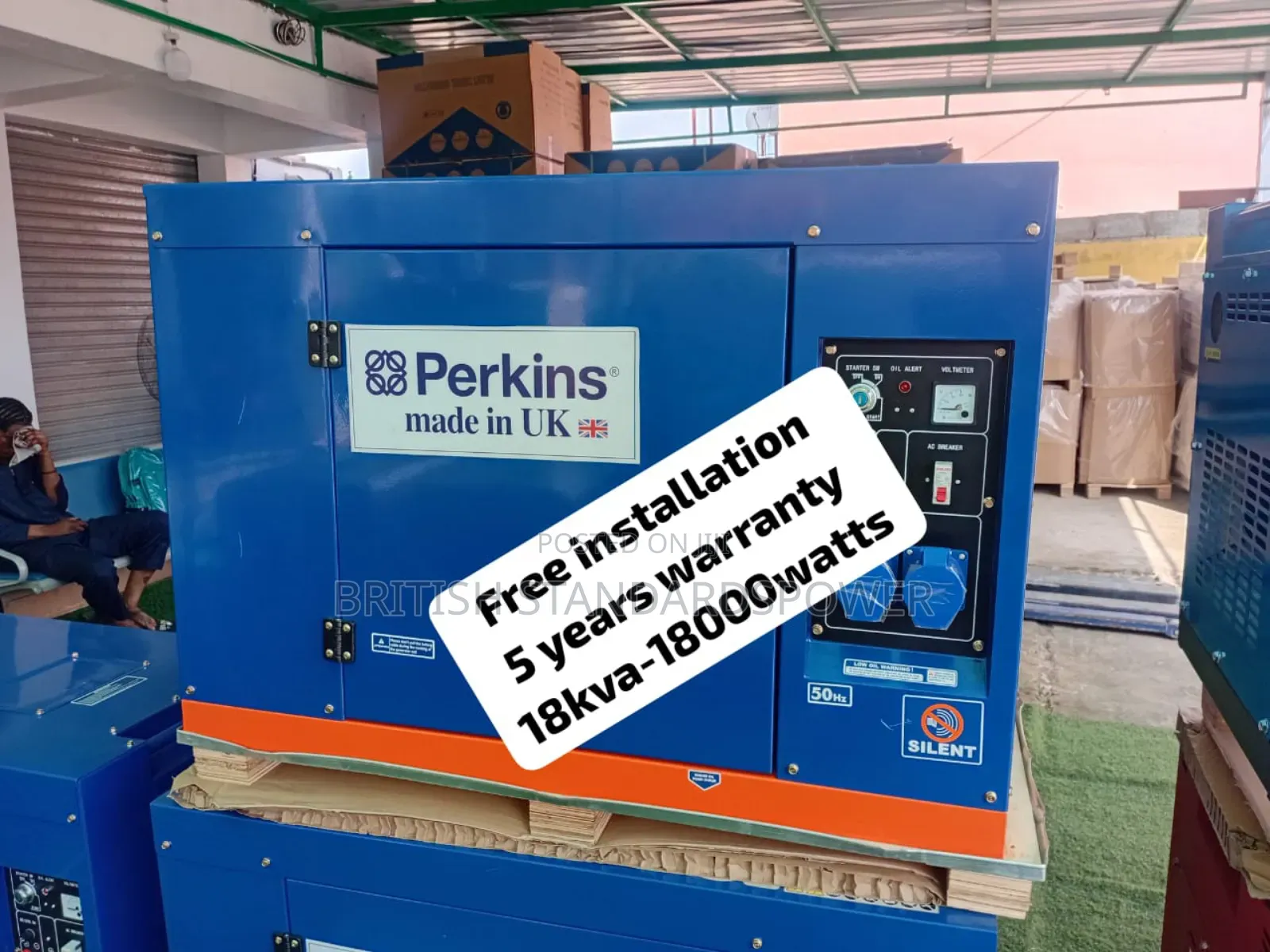 18kva Silent Diesel Generator With Copper Components