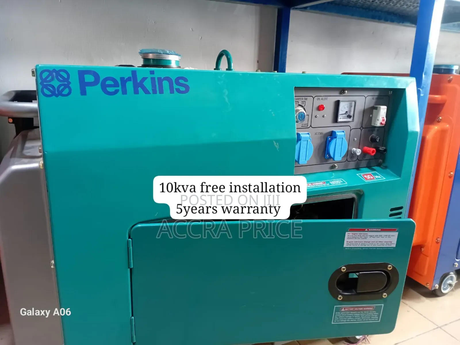 Power to Thrive Perkins 10kva Diesel 13000watts Diesel