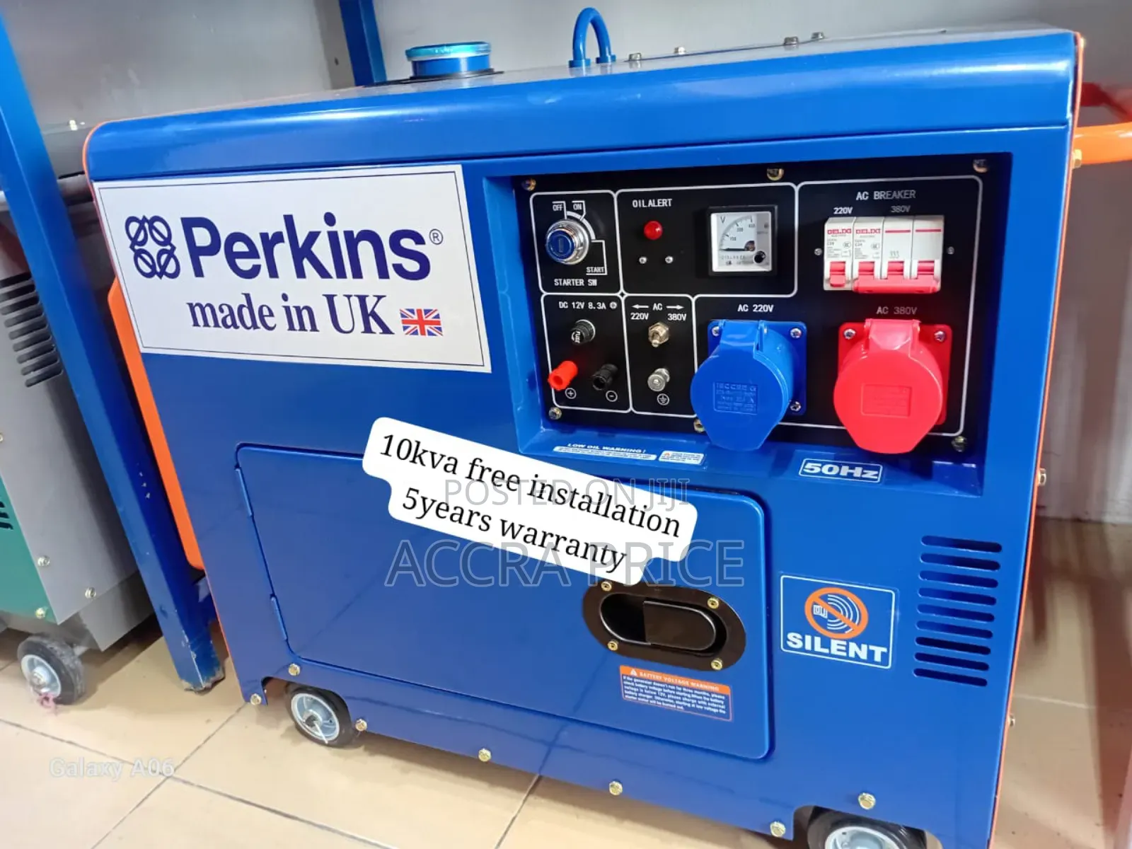 Exploration Perkins 10kva 13000watts Diesel Generator