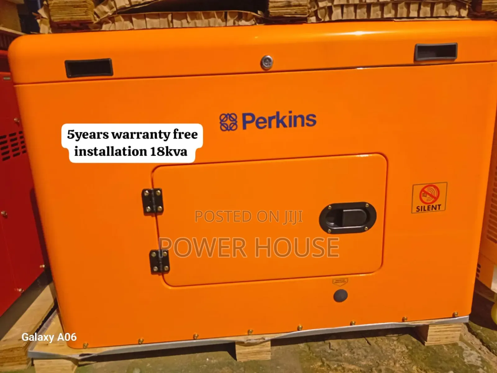 Magnified Solari Diesel Perkins Generator 18kva