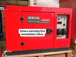 Magnified Unit 16500watts 15kva Honda Diesel 15kva