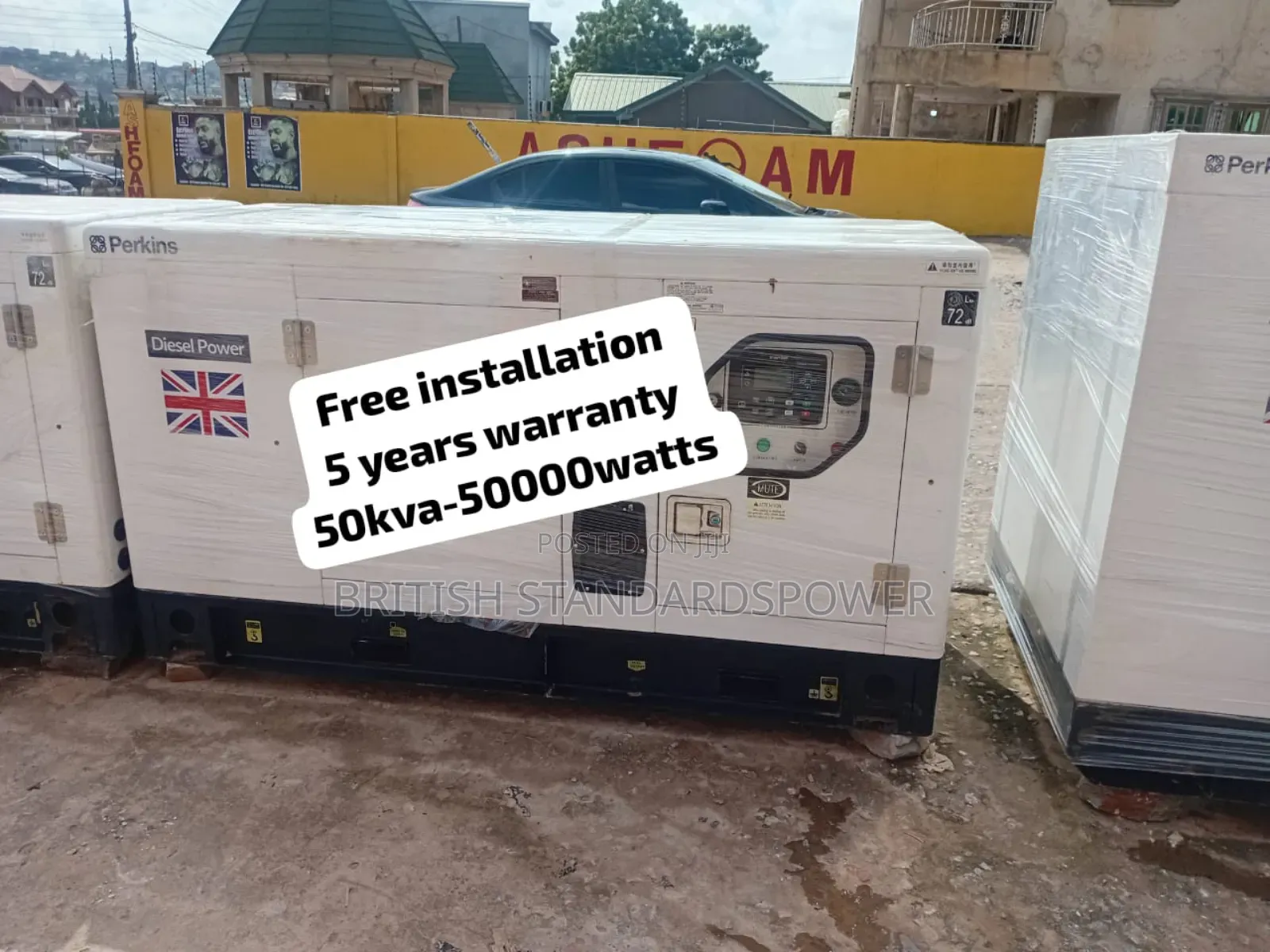 Strong Power Source 50kva Silent Diesel Generator