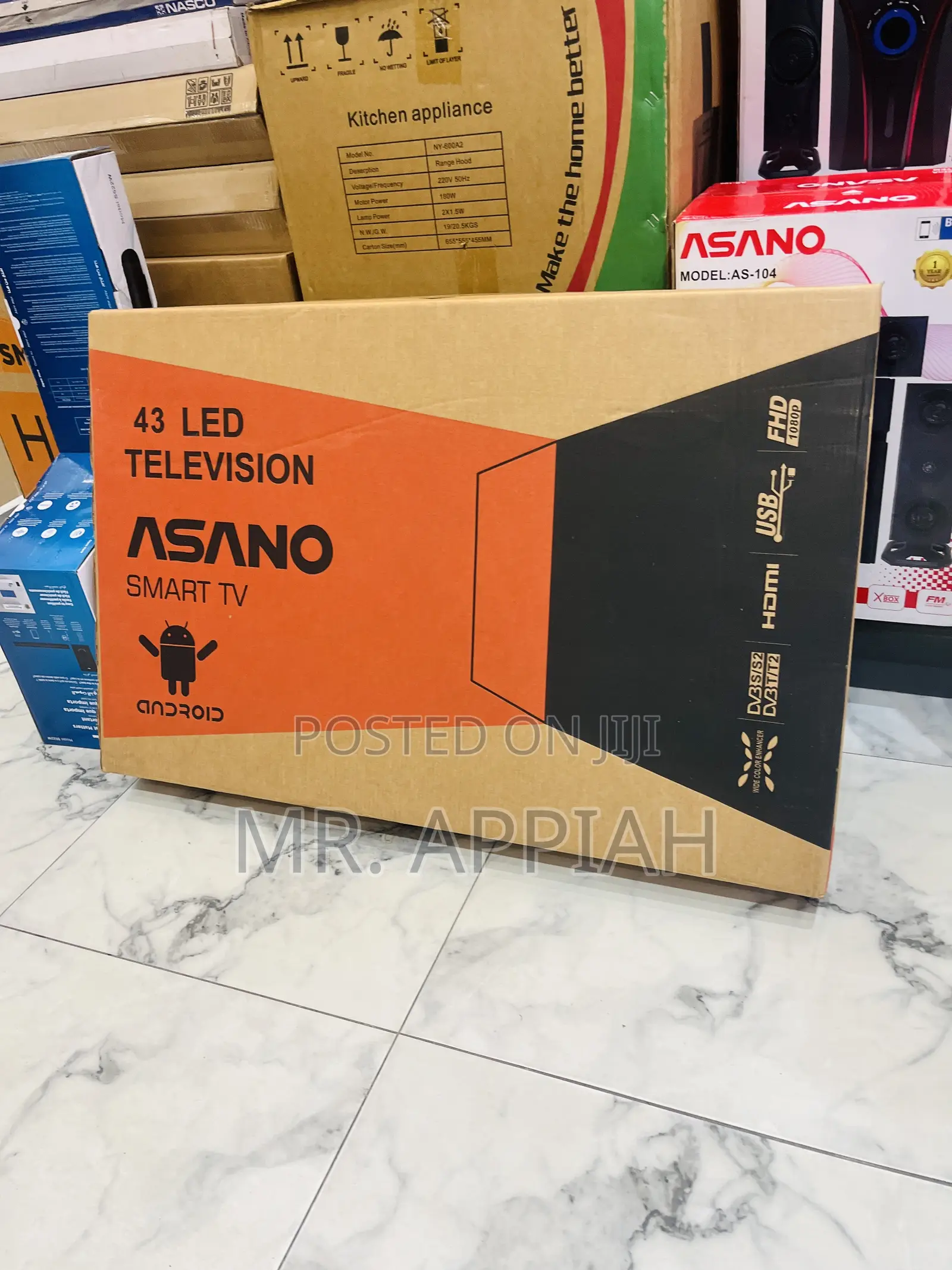 Check Out Asano 43 Inch Digital Satellite Television