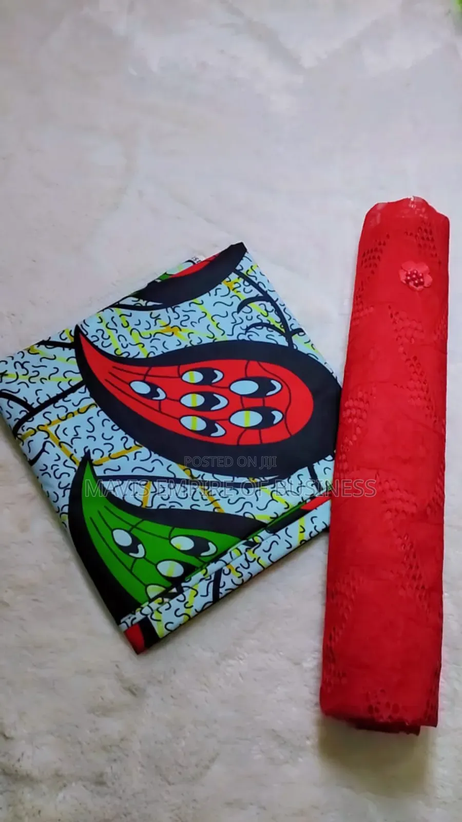 Ankara and Dry Lace / Organzer