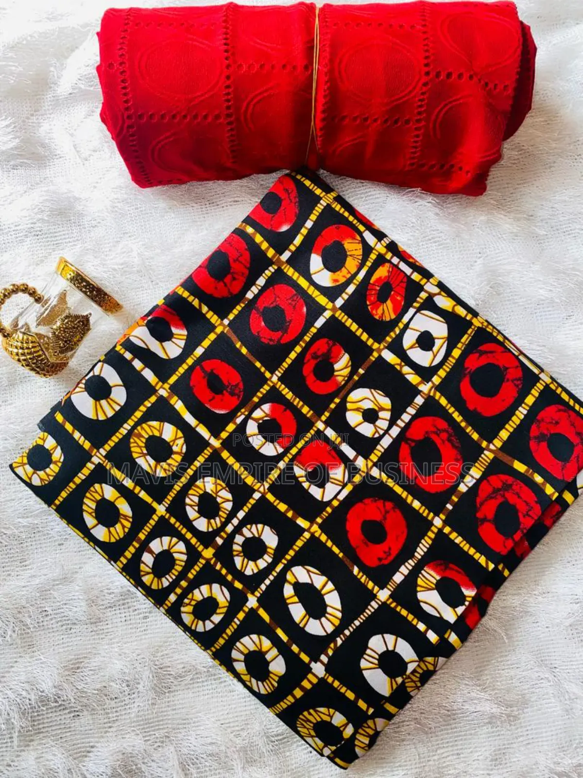 Ankara and Dry Lace / Organzer
