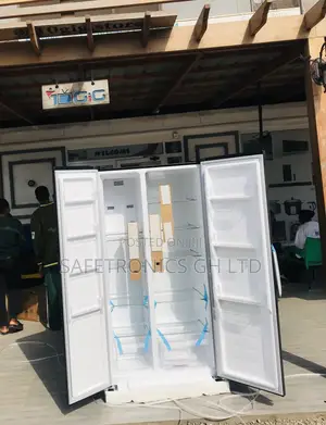 Secure Best 2 Doors Sidebyside Grey Nasco Freezer