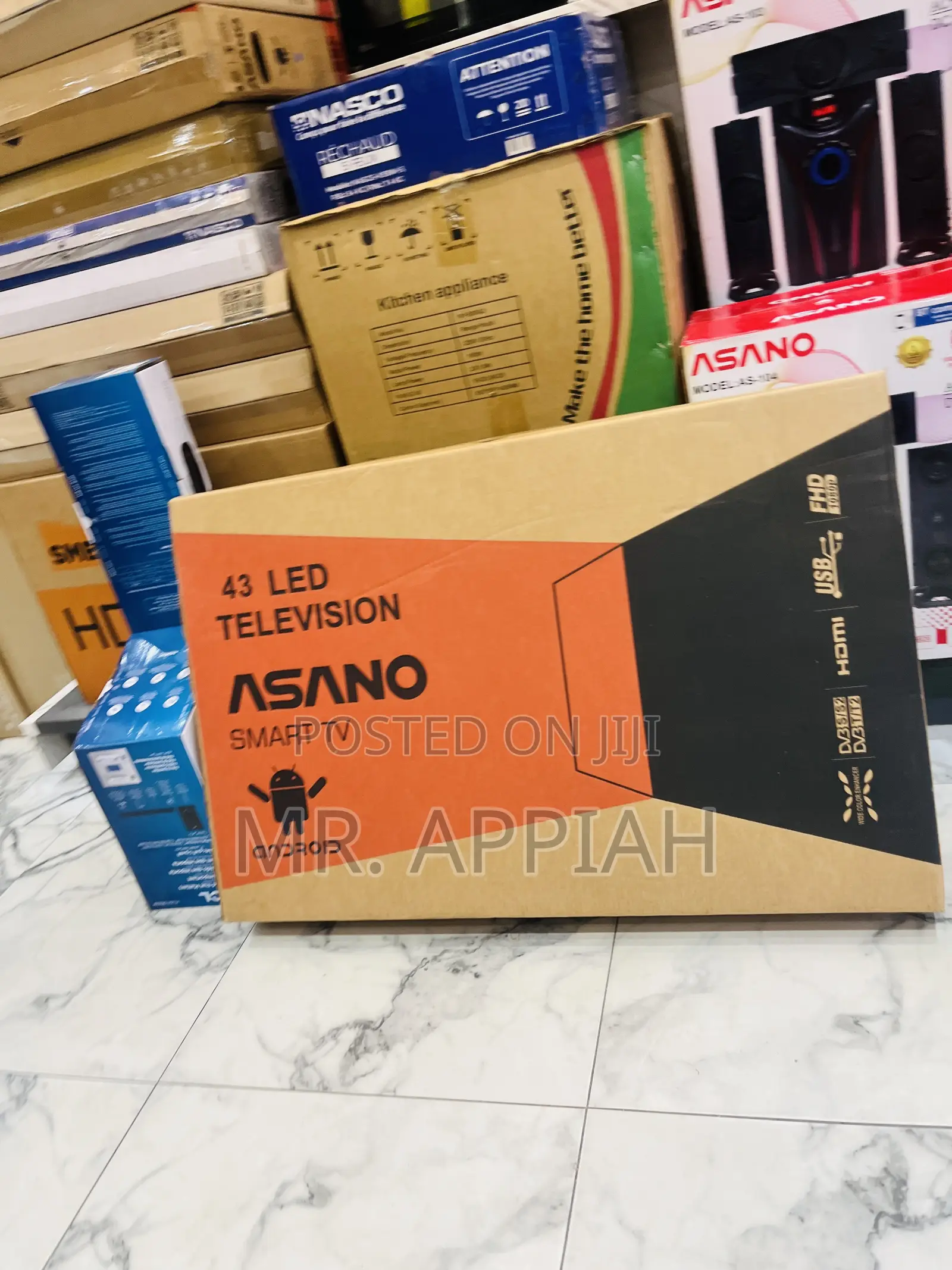 Check Out Original 43 Inch Asano Digital Satellite Tv.
