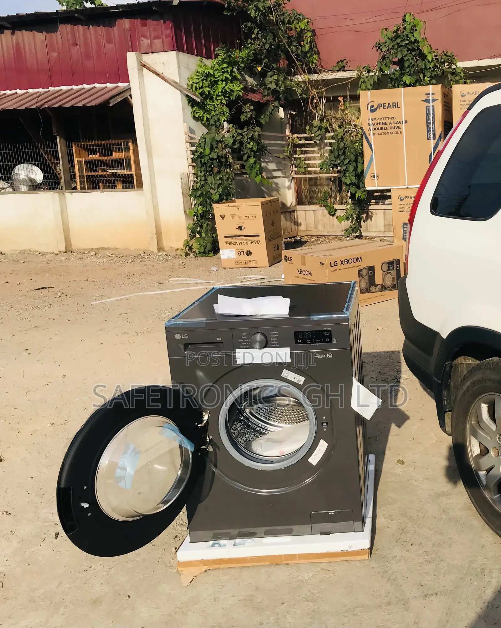 Choose Sealed 8kg Fullauto Lg Grey Frontload Washer