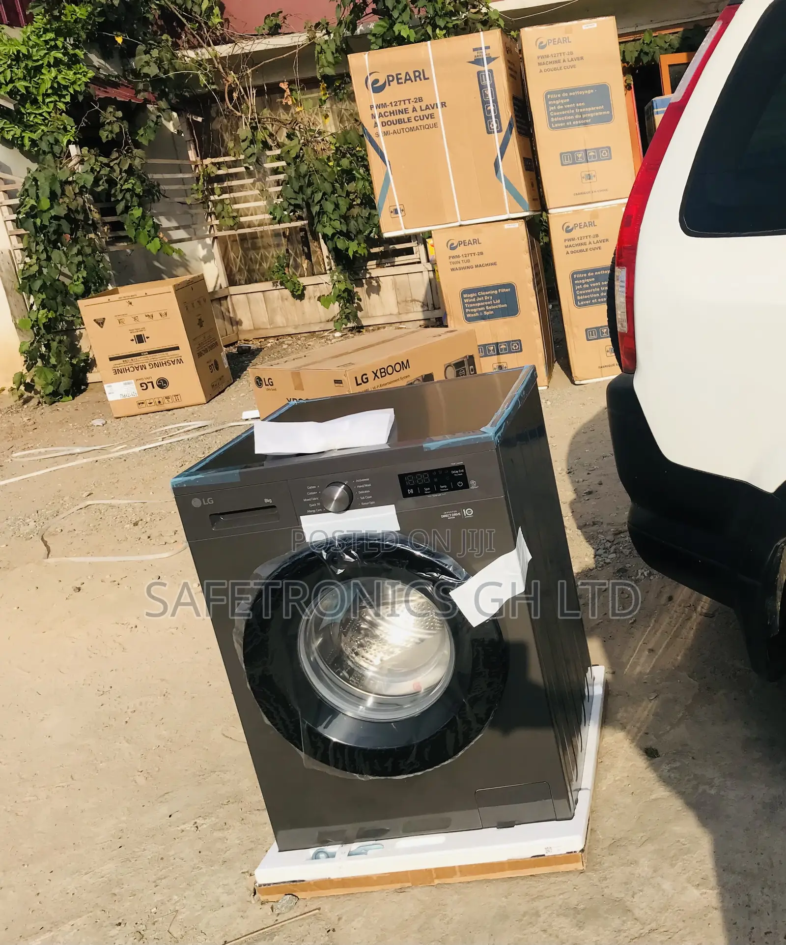 Original Grey Fronload 8kg Fullauto Lg New Washer