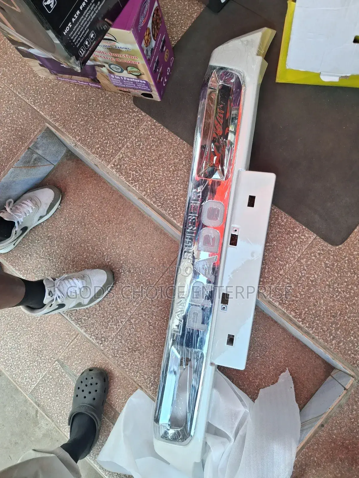 Front Bumper Moulding For Land Cruiser Pardo
