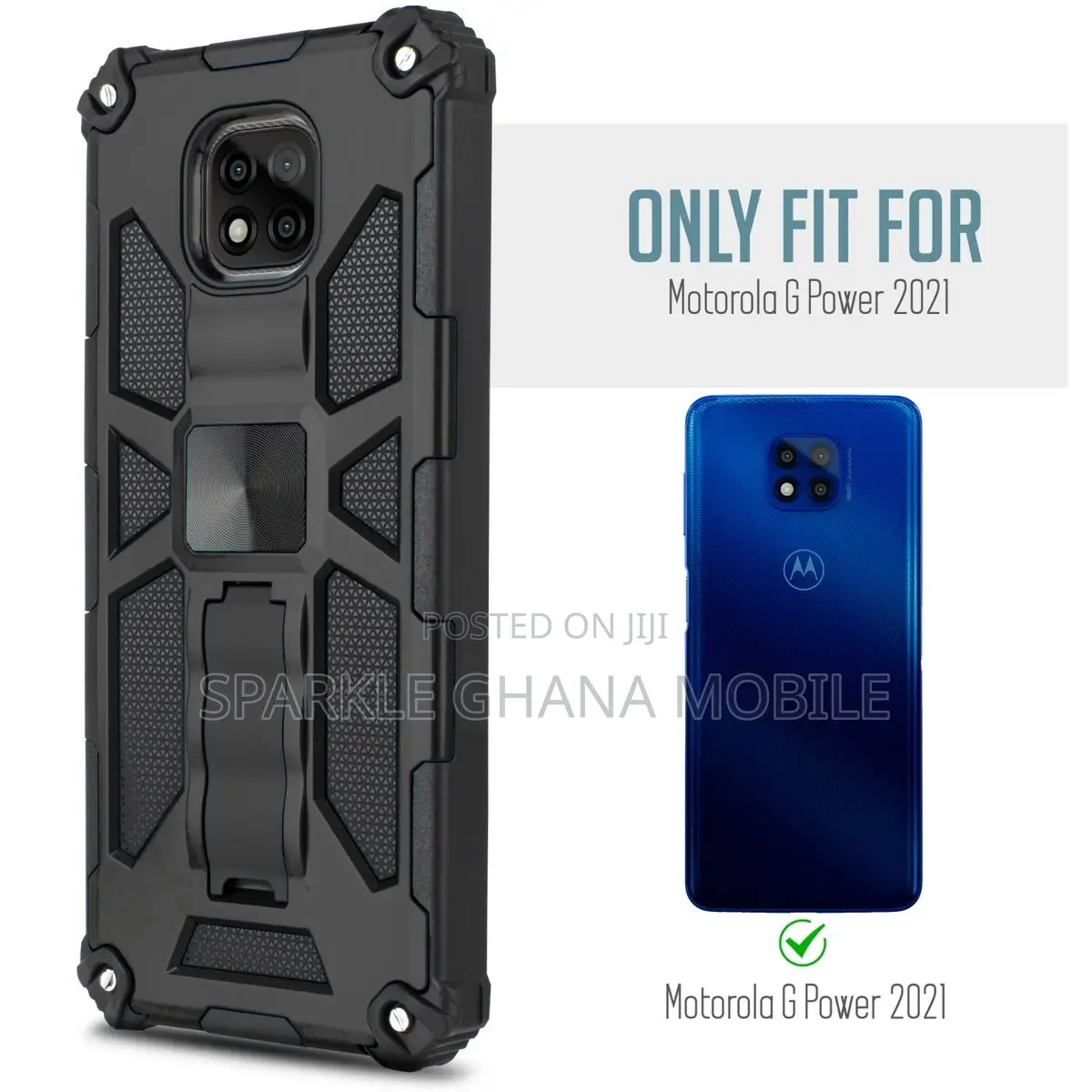 Motorola Moto G Power 2021 Kickstand Case