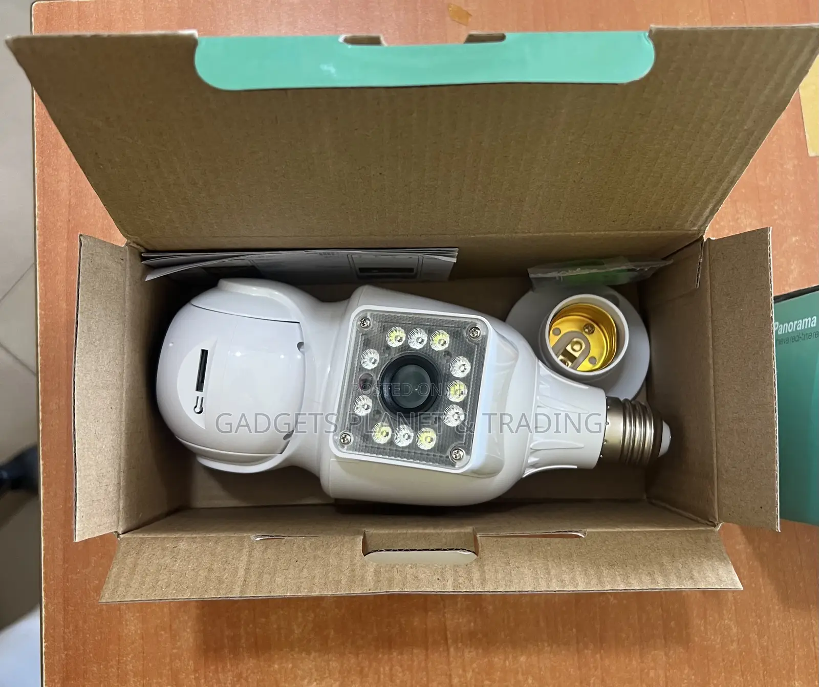 Wifi Panoramic Dual Lense Wifi 360° Night Vision Camera
